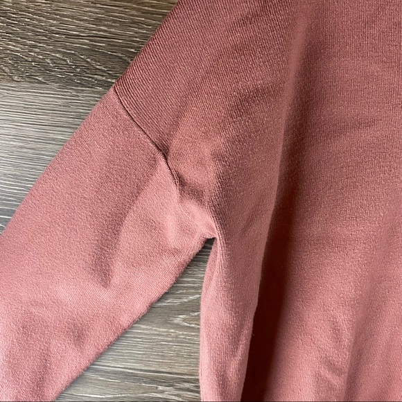 Oak + Fort Pink Vneck Sweater - Picture 5 of 7
